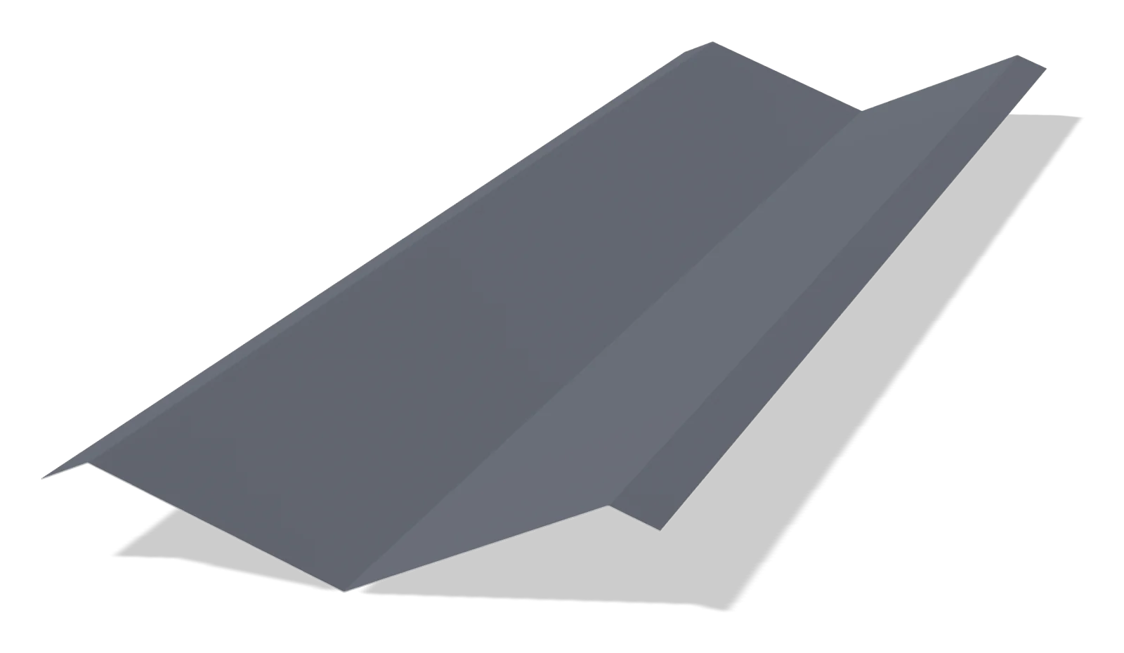Endova (25), kesim tomondan (RAL 7024 grafit, matoviy)