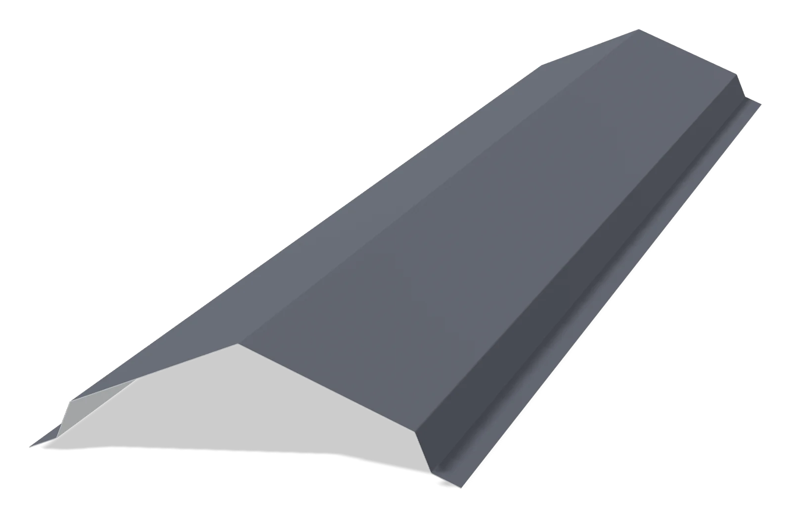 Konyok (25), kesim tomondan (RAL 7024 grafit, matoviy)